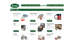 Desktop Screenshot of online.reads.ie